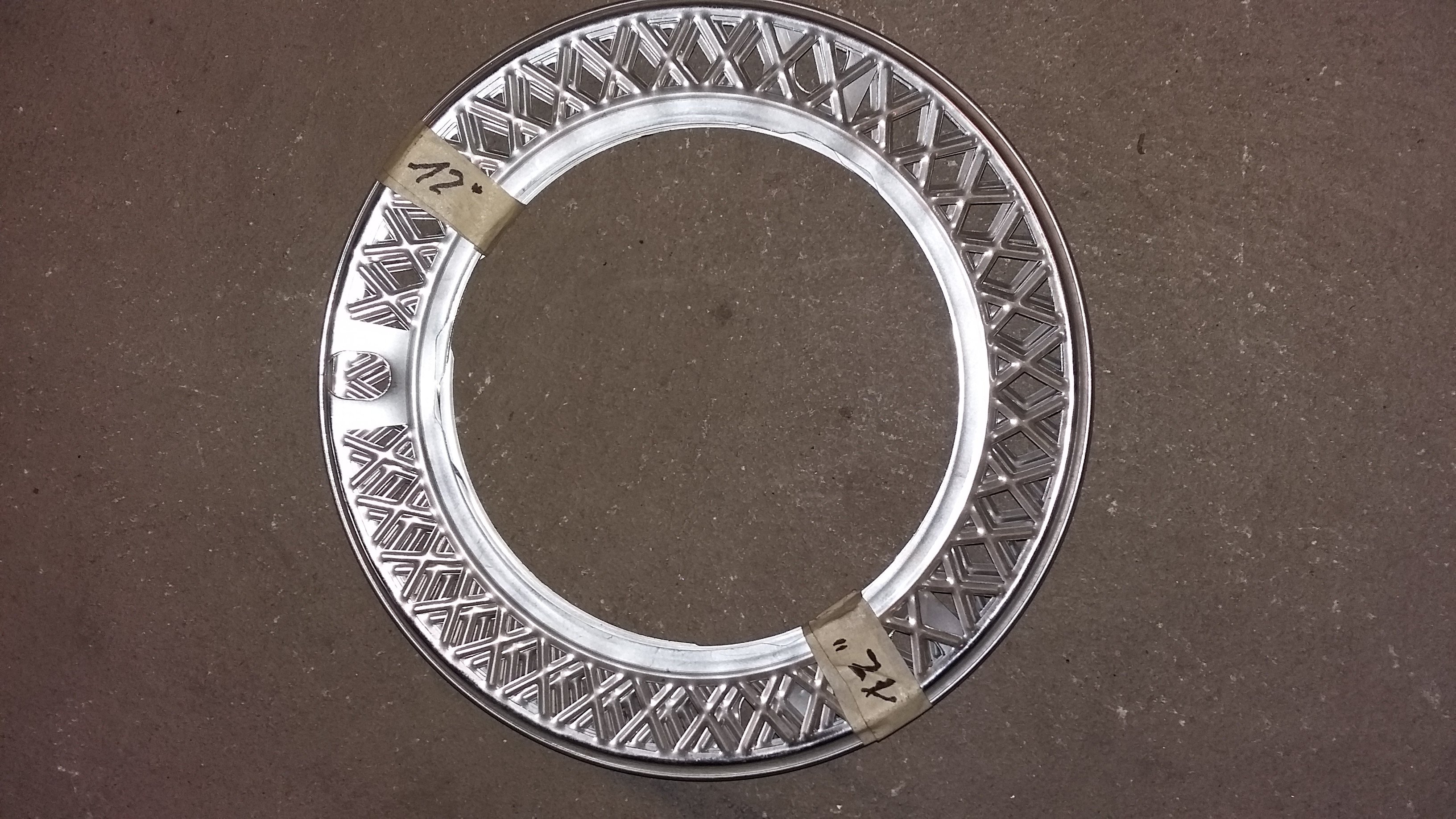 Rad Zierringe 12 Zoll zu Rootes Sunbeam